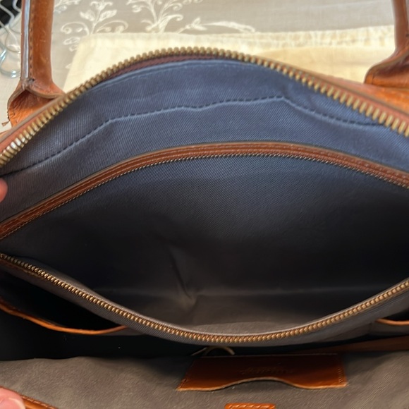 SHINOLA Bedrock Leather Briefcase - Picture 15 of 16